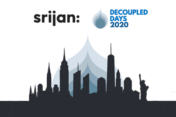 Srijan as a Gold Sponsor at the Decoupled Days 2020