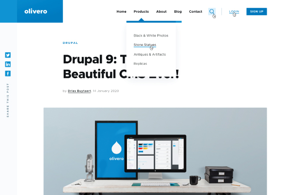 What Can Front-end Developers Expect From Drupal’s Olivero Theme?
