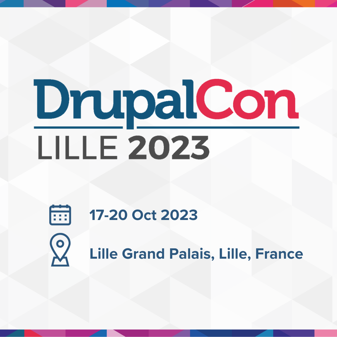 Experience DrupalCon Lille 2023 with Srijan!